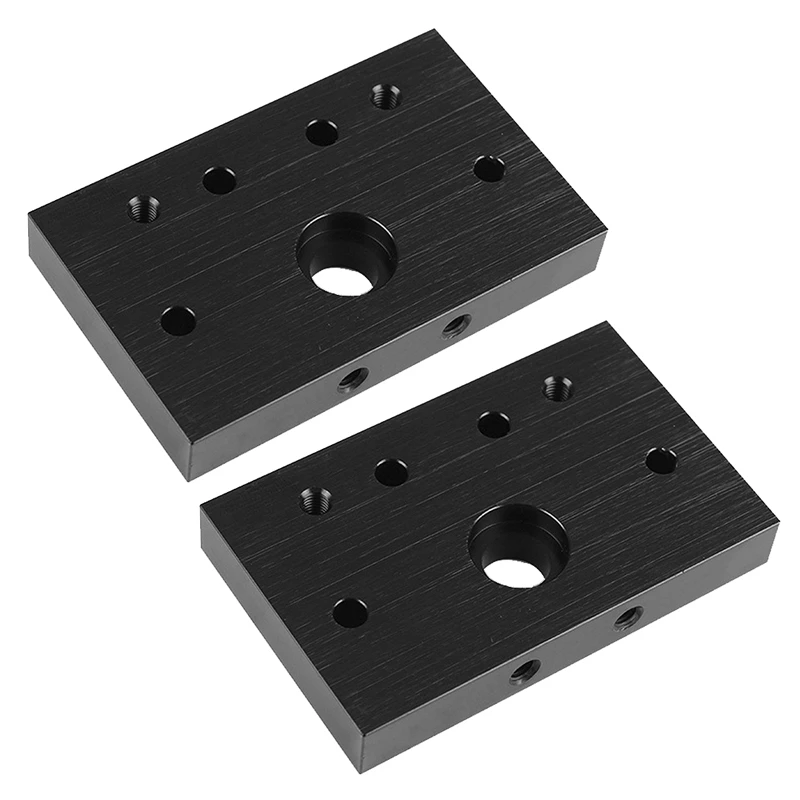 

2X C-Beam Face Mounting Plate Screw End Face Fixing Plate Engraving Machine Cnc Accessories Open Source