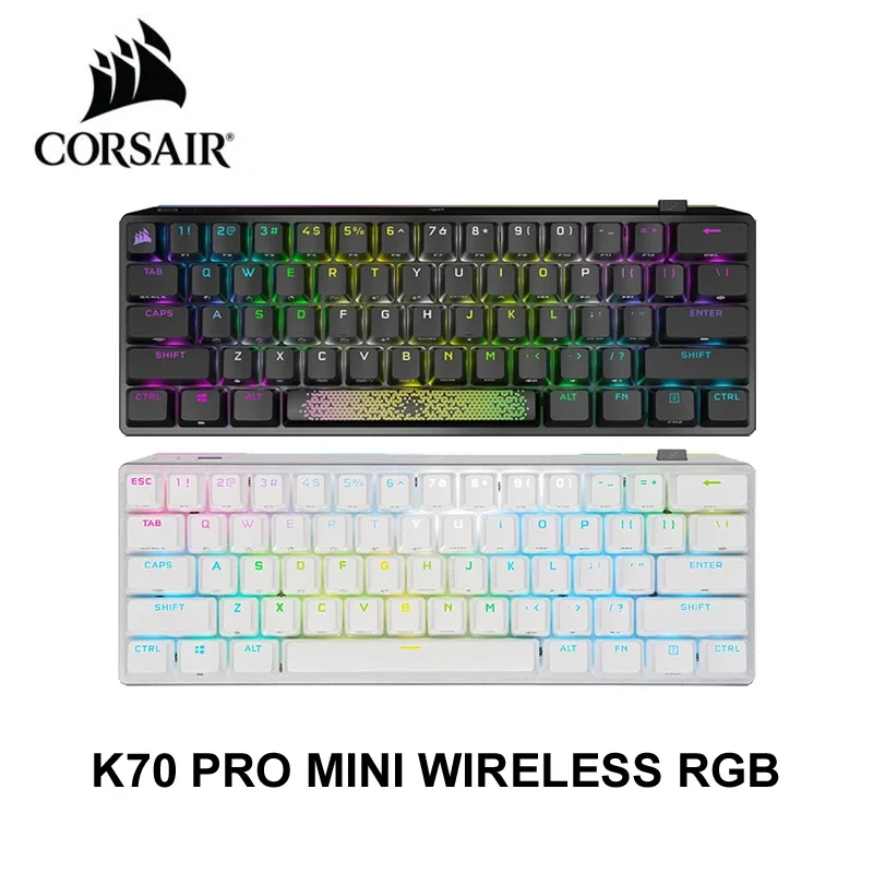 Corsair-Teclado mecánico para juegos K70 PRO MINI, inalámbrico