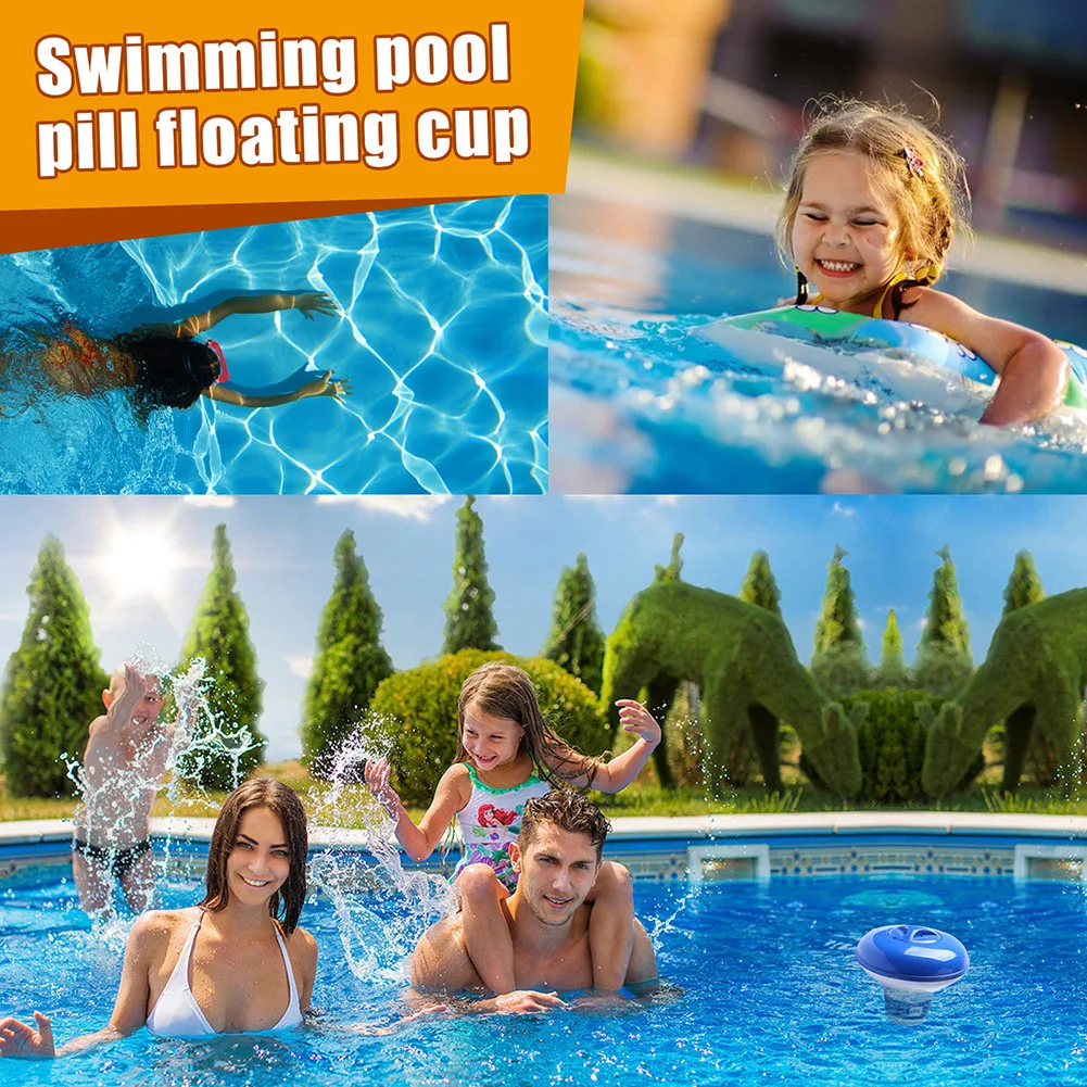 Schwimmbad schwimmender Chlorsp ender Schwimmbad reinigungs pille Desinfektion automatischer Applikator Sterilisator Pool reiniger – Detail 12