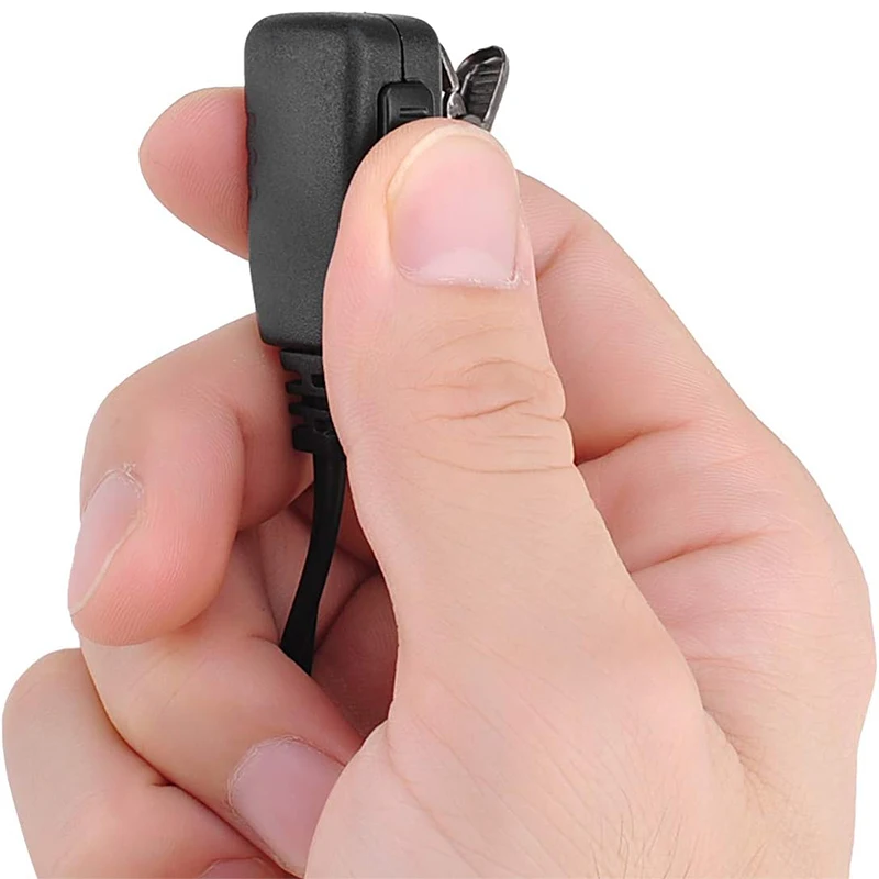 RISENKE-LXT500VP3 Earpiece, Compatible for Midland LXT600VP3 GXT1050VP4 GXT1000VP4 Radio, G-Shape Walkie Talkie Headset with Mic