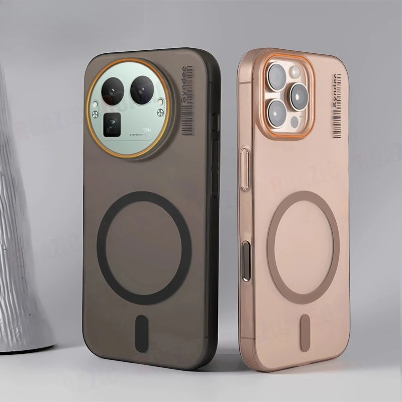 Ultra-Thin Matte Anti-Fingerprint Magnetic Case - Shockproof Bumper Cover