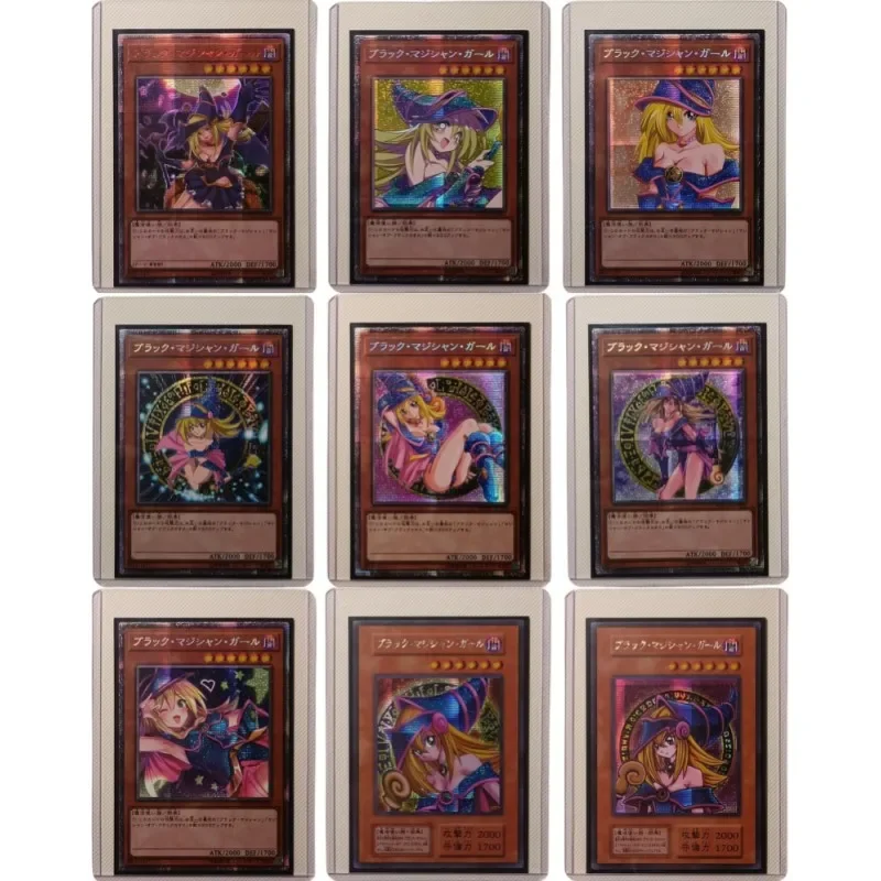 

Yu-Gi-Oh Self Made Black Magician Girl Series Game Collection Flash Cards Provide Free Gifts Card Clip Sending Friends Off