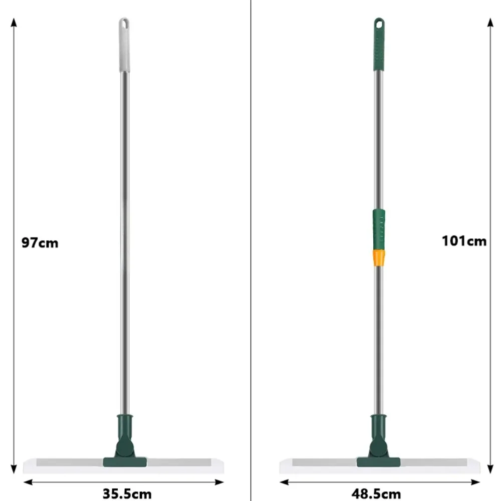 Silicone Scraper Broom Squeegee Floor Glass Bathroom Cleaning