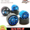 1/64 Wheels with Rubber Tires CE28 Refitting Parts for Diecast Model Car Hot Wheels Matchbox Tomica D:11mm 1 Set 3