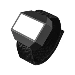 Adjustable Magnetic Wristband with Strong Magnets - Multi - Functional and Portable Tool Holder (Black)