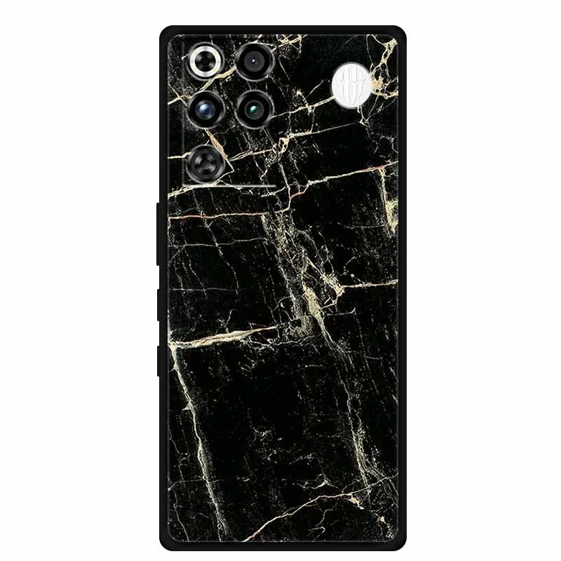 Sleek Black Silicone TPU Phone Case - Durable and Soft Back Cover