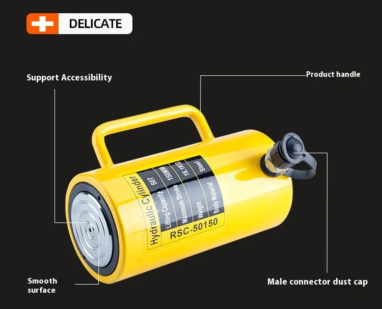 5T/10T Ultra-thin Portable Hydraulic Lifting Jack Split Hydraulic Booster Hydroc