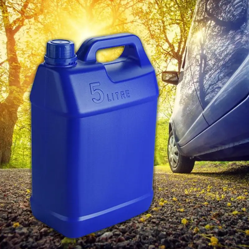 

Jerry Can 5L Gases Cans For Gasolines Gases Can With Thickened Handle Fuels Container Leak Proof Diesel Tank For Car Refueling