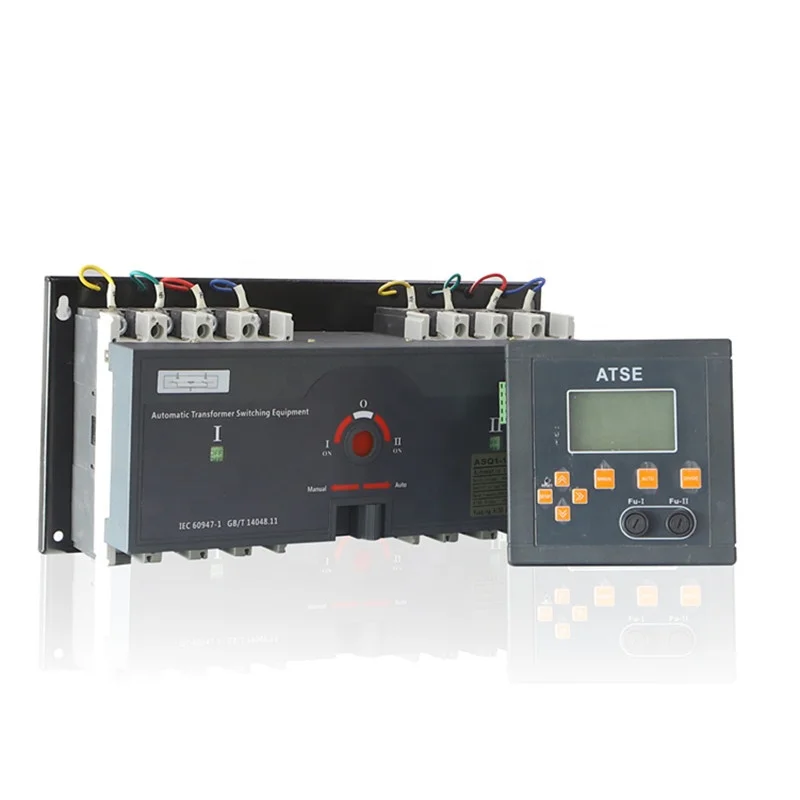 

With Controller ASQ1 100a 4P ATS Dual Power Automatic Transfer Switches