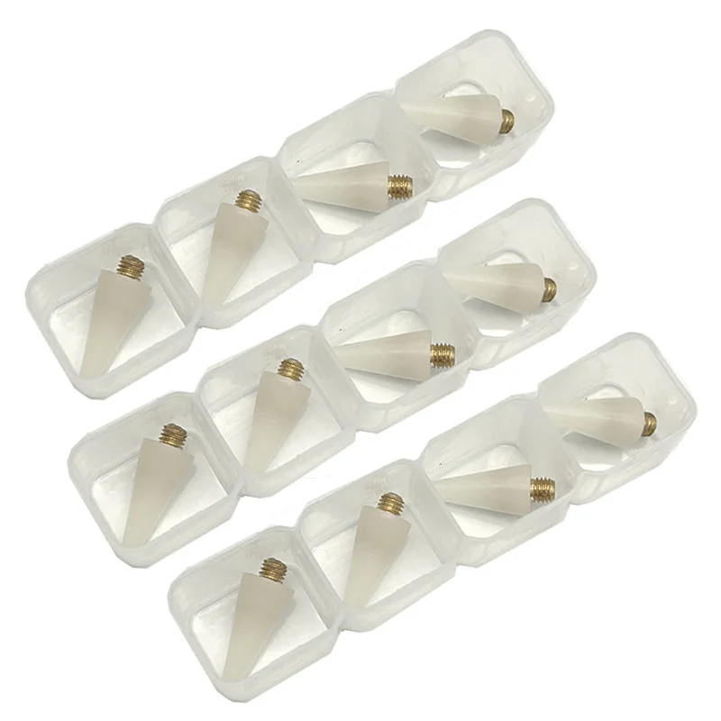4Pcs/set Replaceable Nail Dotting Wax Pencil Head for Nails Dotting Pen Beads Rhinestones Gems Picker Nail Tips Picking Tool 3