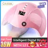 30/60/90s Timer USB UV Lamp LED Nail Lamp Nail Dryer for All Gels Polish Light Infrared Sensing Smart for Manicure 1