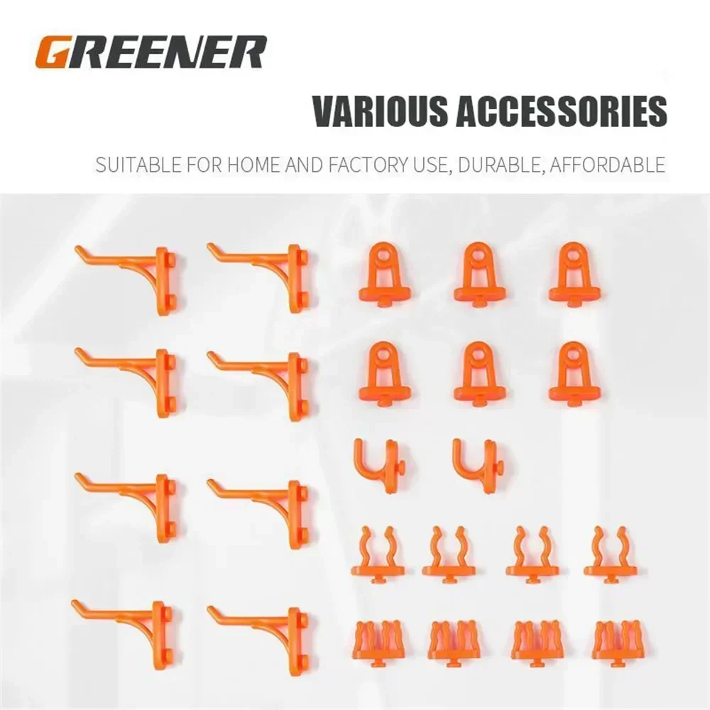 Garage Tool Board 2024 Wall-Mounted Hanging Box Hook Workshop Rack Parts Storage Car Practical Professional Dedicated Hardware 6