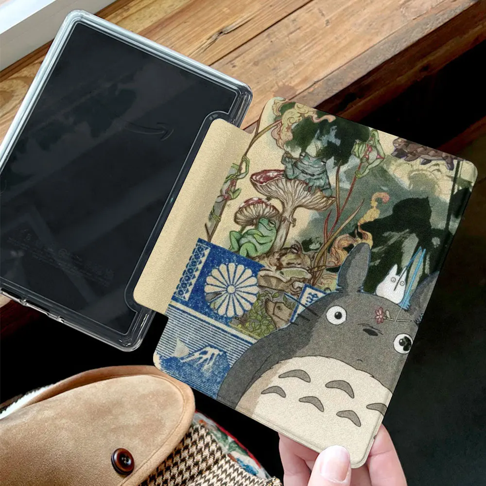 Acrylic Back Shell Kindle Case with Hand Strap