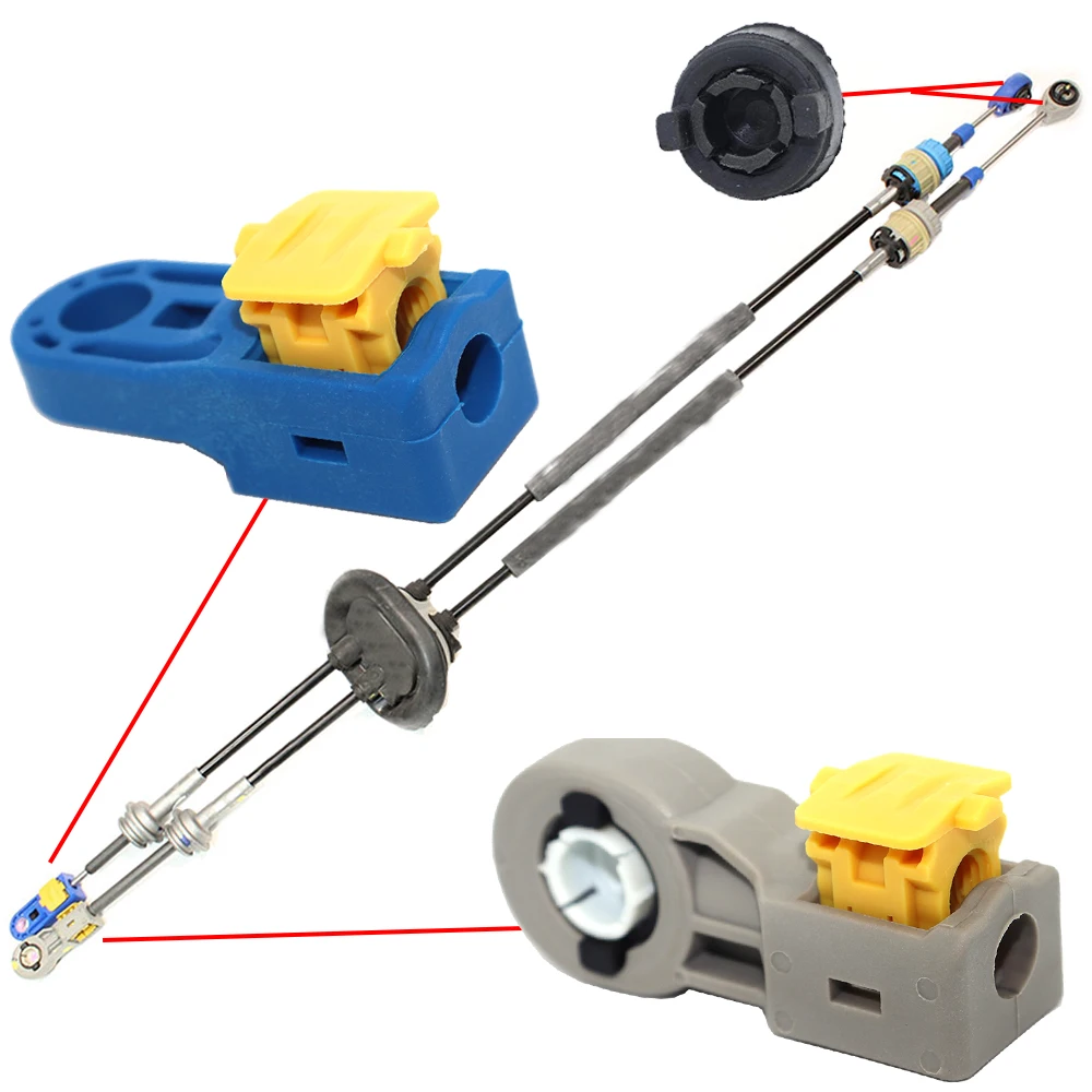 Manual Gear Shift Selector Lever Linkage Cable Shifter Connector Bushing Rod Gearbox For Citroen DS4 NX 2015 2014 2013 2012 2011