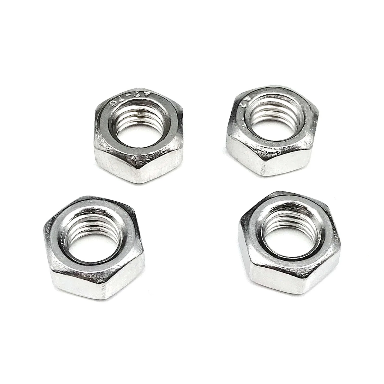 스테인리스 스틸 믹스 육각 너트 플랫 와셔 스프링 잠금 개스킷 세트, M2, M2.5, M3, M4, M5, 304, A2-70, 1 박스, 1125 개