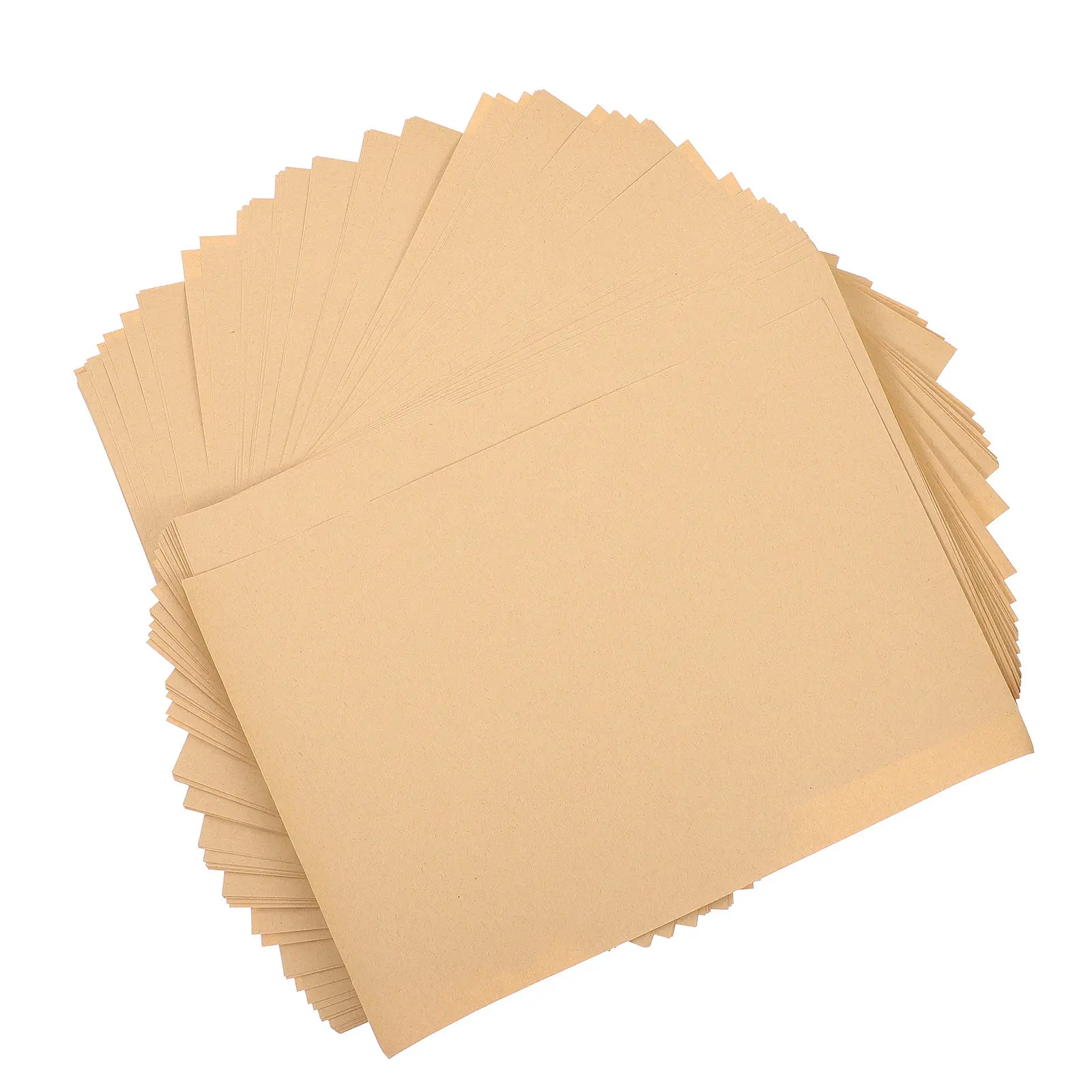 100Pcs 4K 드로잉 크래프트 판지 부드러운 표면 친환경 강력하고 쉽게 찢어지지 않음 어린이 연필 색연필에 적합