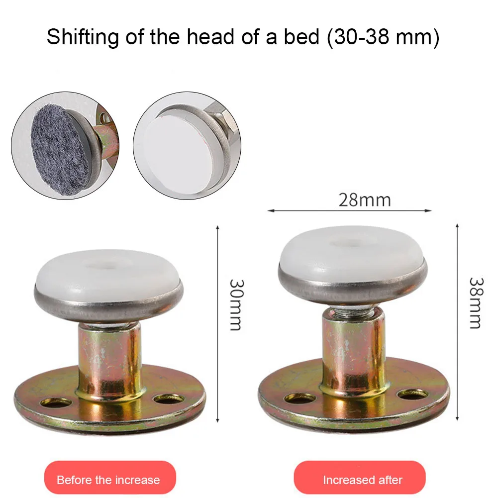 

High Quality Practical Durable Bed Frame Headboard Stoppers Wall Stabilizer 30-120mm Adjustable Anti-Shake Tool