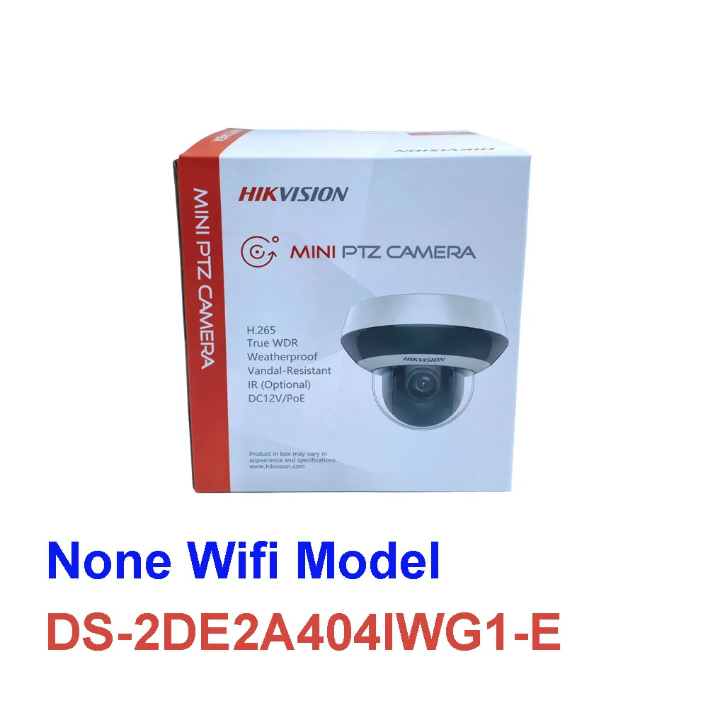 Hikvision DS-2DE2A404IWG1-E and Wireless WiFi DS-2DE2A404IWG1-E/W 4MP IR PoE Built-in Mic 4xZoom AcuSense DarkFighter PTZ Camera 6