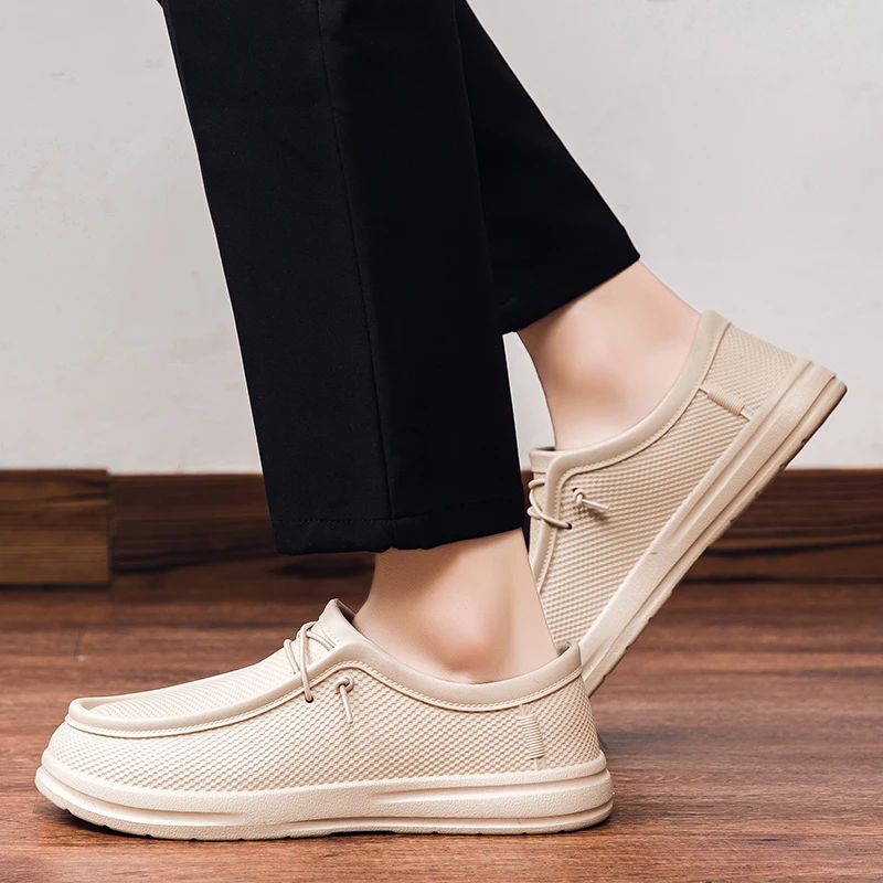 Men Casual Shoes Sport Shoes Kitchen Working Shoes Non-slip Waterproof Chef Shoes Fashion Men Outdoor Water Plus Size 40-47