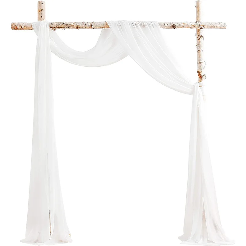 Drape-White-2pcs