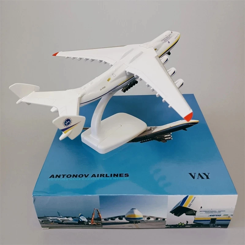 1/400 스케일 20CM an225 다이캐스트 합금 Antonov An-225 Mriya 비행기 모델 선물 컬렉션 장식 an124