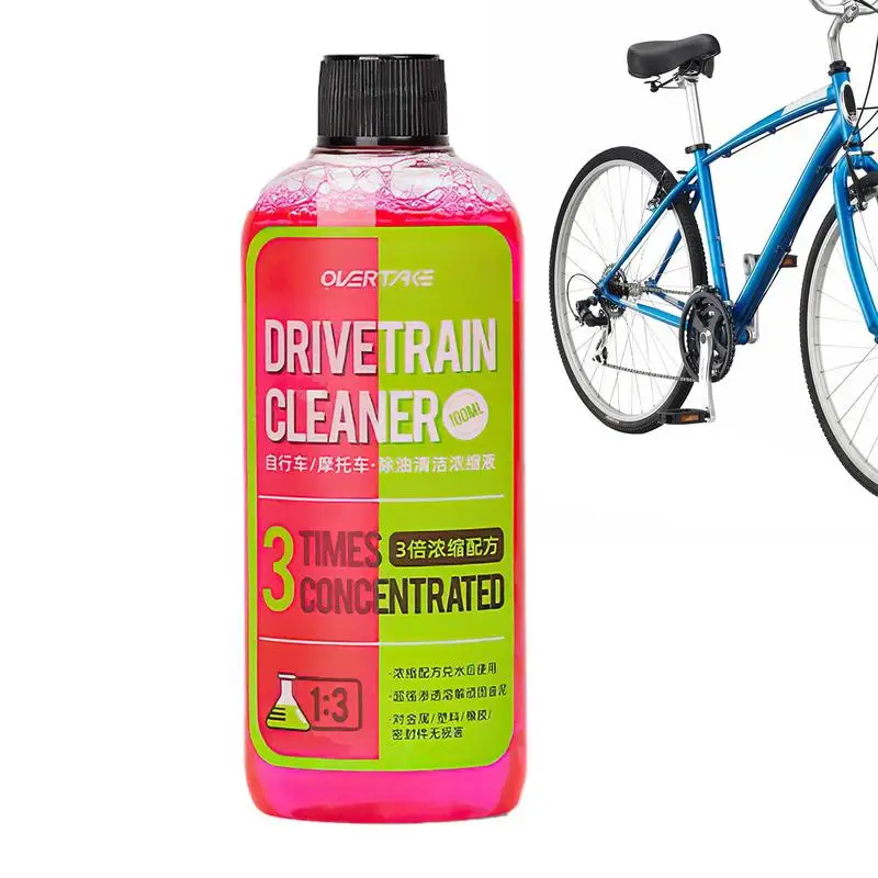 

Drivetrain Cleaner Bicycle Bike Chain Cleaning Spray Bike Chain Tool With 100ml Bicycle Chain Cleaning Agent For Bicycle Folding