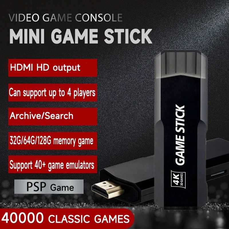 Game Retrô HDMI 128Gb 40.000 Jogos - Loja dos Mini
