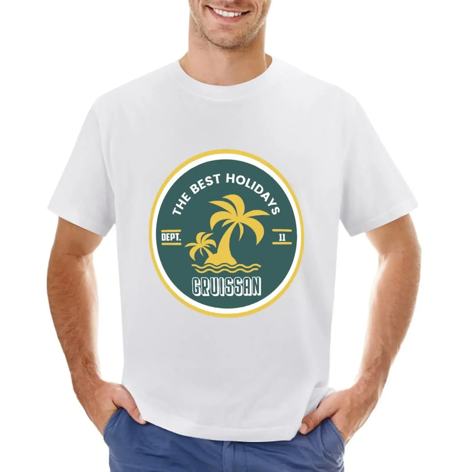 

GRUISSAN T-shirt Aesthetic clothing kawaii clothes plain men clothings
