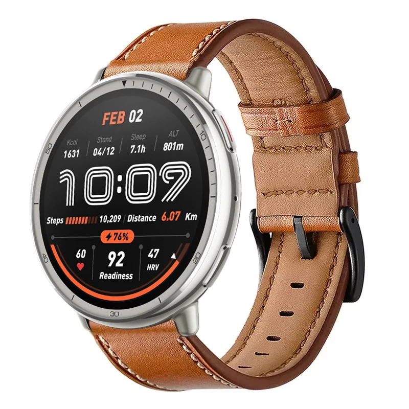 Premium Leather Smartwatch Strap - Timeless & Versatile Design