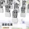 Yoga Pants Hanger, 1/2/4 Counts Space Saving Organizer Storage Hanger with 10 Clips, Durable Clothes Hanger, Clothes Organizer f 4