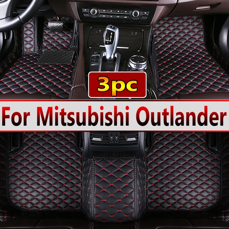 

Гибридные автомобильные коврики для Mitsubishi Outlander PHEV GN 2022 ~ 2023, кожаные коврики на 5 мест, автомобильные коврики, коврики, автомобильные аксессуары