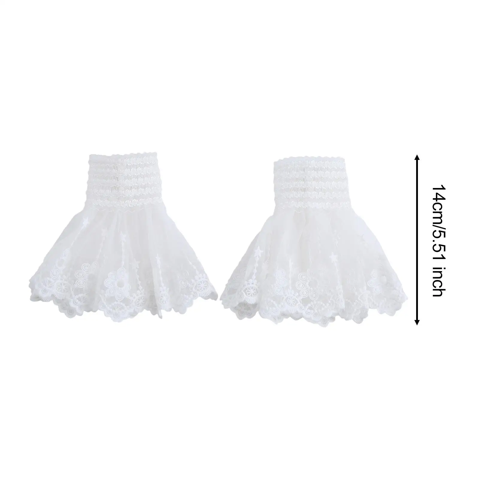 False Wrist Cuffs Versatile Stylish Clothing Decoration Lightweight Sleeve Cuffs
