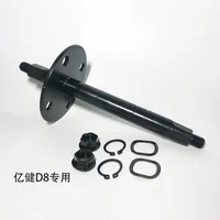 Spinning Bicycle Pedal Bearing Accessories Home Exercise Bike Axis Bearing Sports Bicycle Pedal Axis Bike Accessories 2