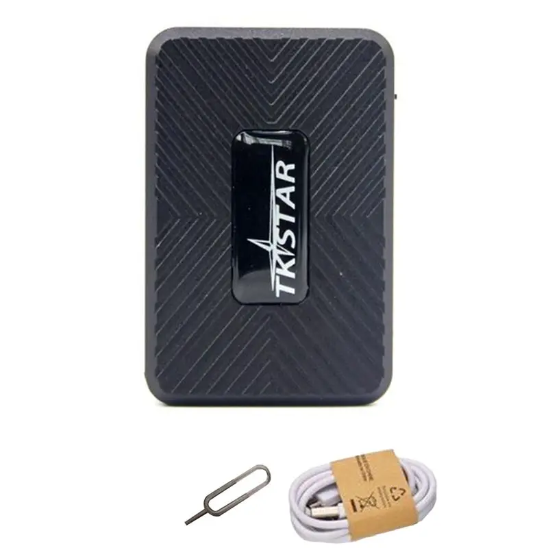 TKSTAR 미니 GPS 트래커 무선 블루투스 미니 자동차 스피커 알람 시스템 블랙 자동차 차량용 GPS 트래커