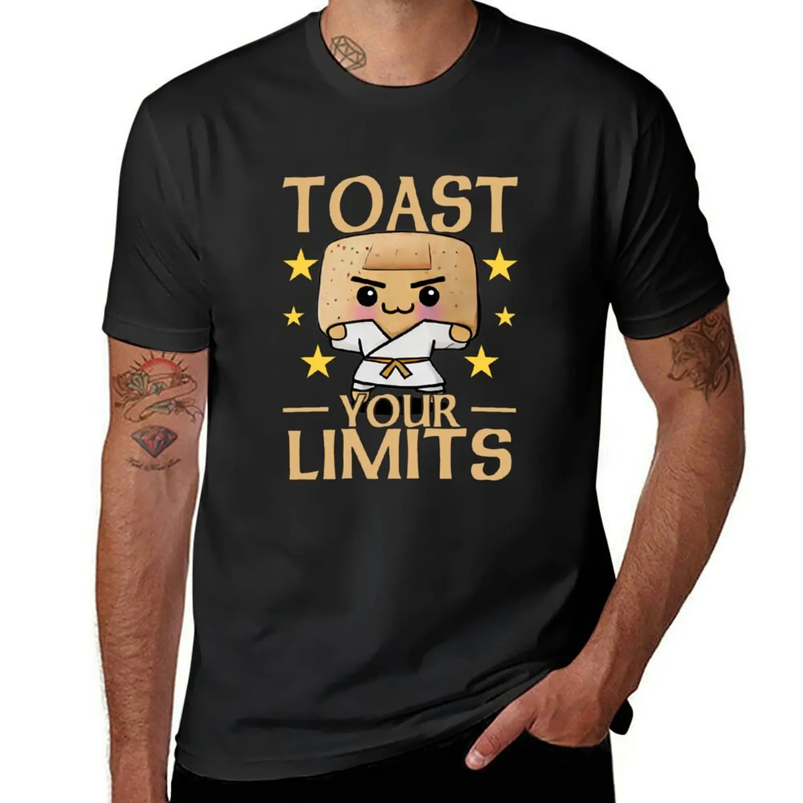 

Toast Your Limits - Toast T-shirt anime vintage mens graphic t-shirts funny