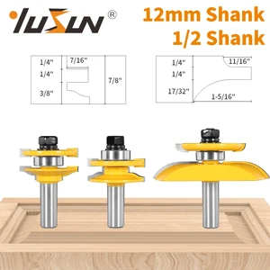 7.YUSUN 3 шт. 12,7 мм/12 мм направляющие сборы-римские свёрла OGEE фреза для деревообработки фреза для деревянной фрезы торцевая фреза