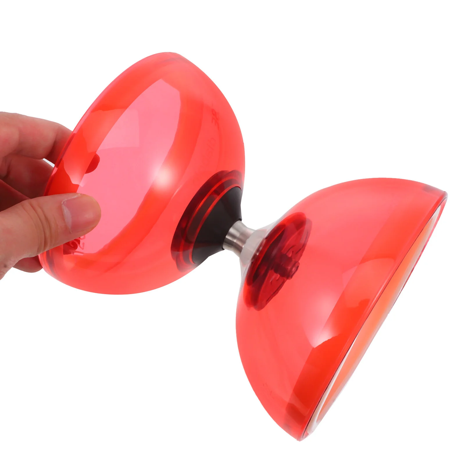 1 Set of Elderly Kids Fitness Diabolo Double-end Diabolo Chinese Big Diabolo Funny Diabolo 3