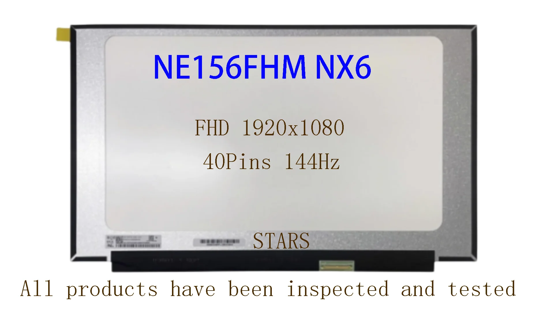 Replacement - LCD scherm, 15.6 Inch , 1920x1080, mat, 40-Pins eDP, IPS