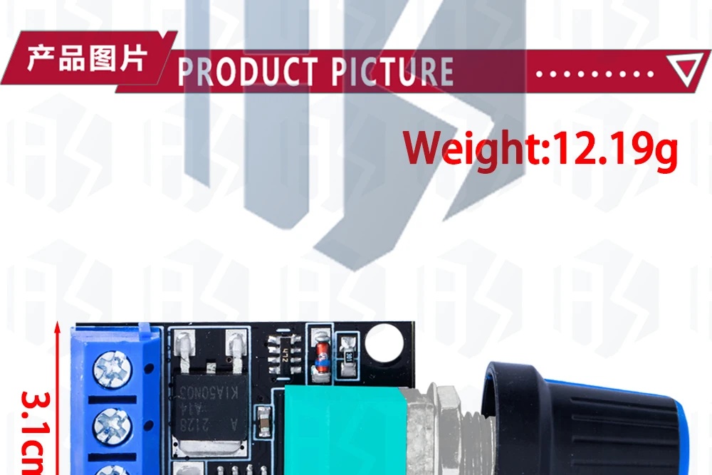 1 ~ 5PCS DC 1,8 V-35V 2A 3A 5A 10A 30W 80W 90W PWM Motor Geschwindigkeit Controller Niederspannung Motor Geschwindigkeit PWM Einstellbare Antriebsmodul – Detail 12