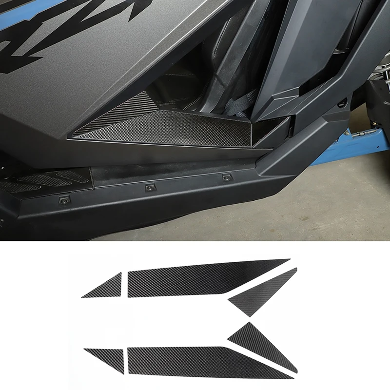 

Carbon Fiber Door Panel Cover Trim Sticker Decorative For Polaris RZR PRO XP Ultimate 2021 2022 UTV Accessories