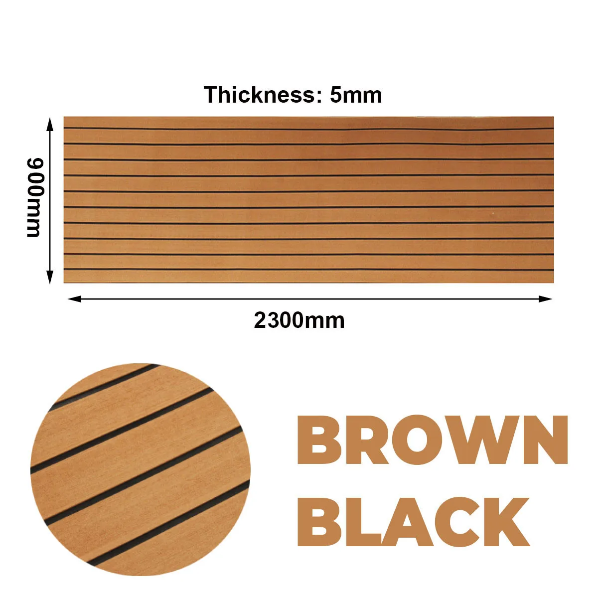 2300x900x6mm EVA Foam Boat Flooring Teak Foam Decking for Boats Marine Flooring Teak Yacht
