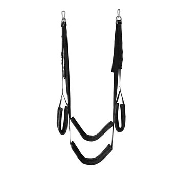 Sex Hanging Swing Belt Aids Position Enhancer Leg Spreader Triangle Frame BDSM Sex Love Aid Hanging Swing Chair for Couples 6
