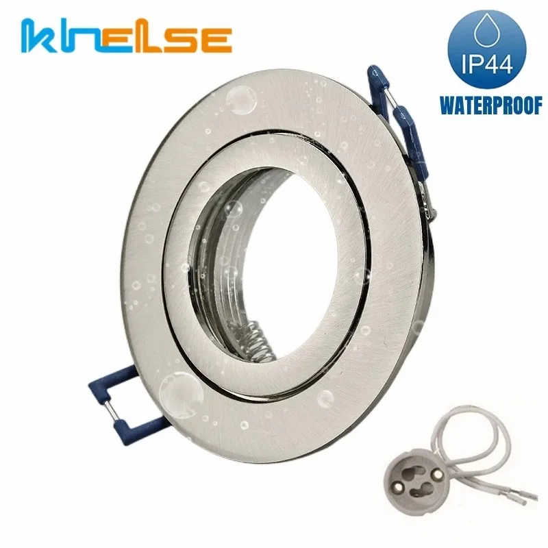 Waterproof-Bathroom-LED-Downlight-Recessed-Mount-Frame-GU10-MR16 ...