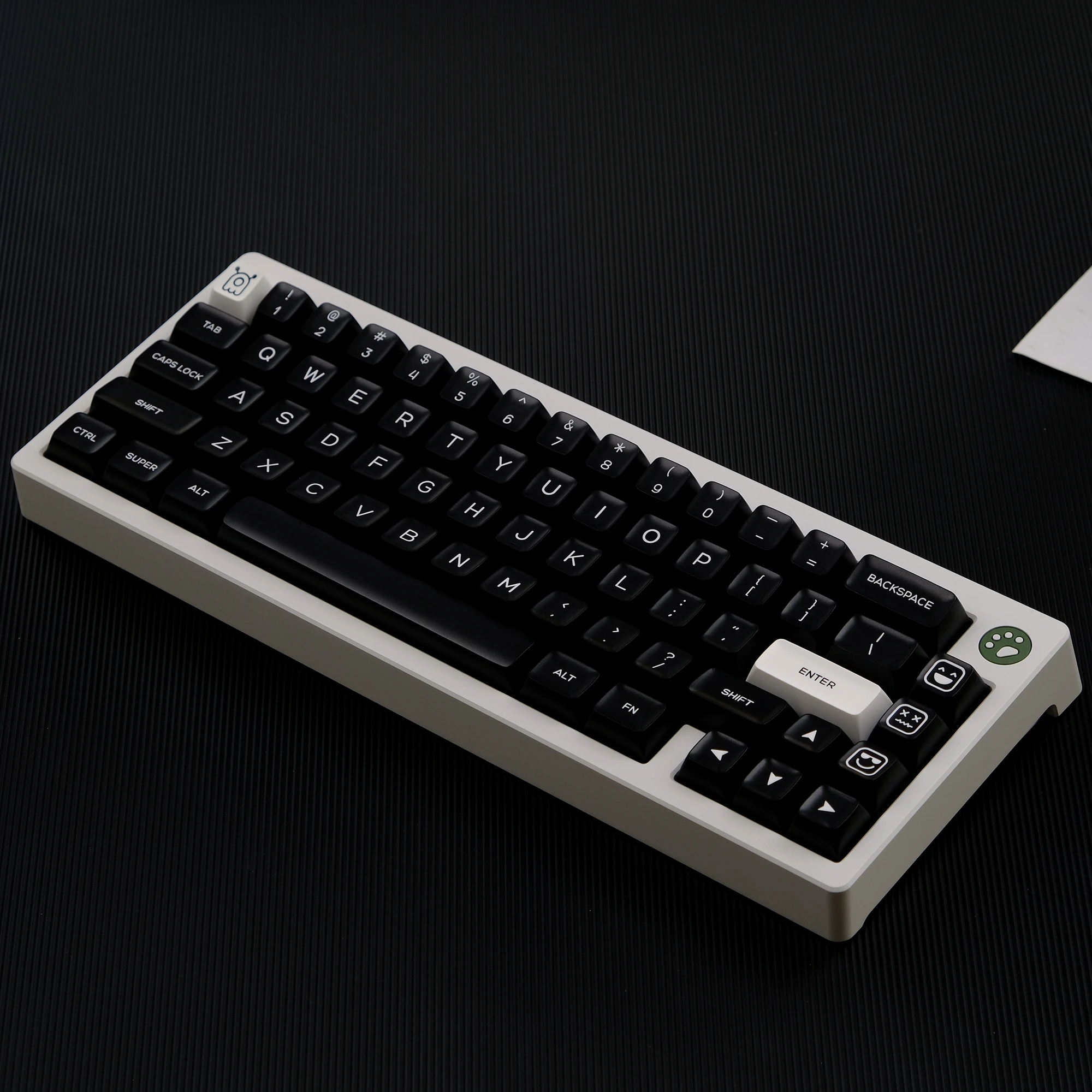 Perfil Clone Teclado Mecânico Gmk Wob Bob Pbt Double Shot Caps de Teclas Leves para Interruptor mx Personalizado Conjunto qx SA - Imagem 3