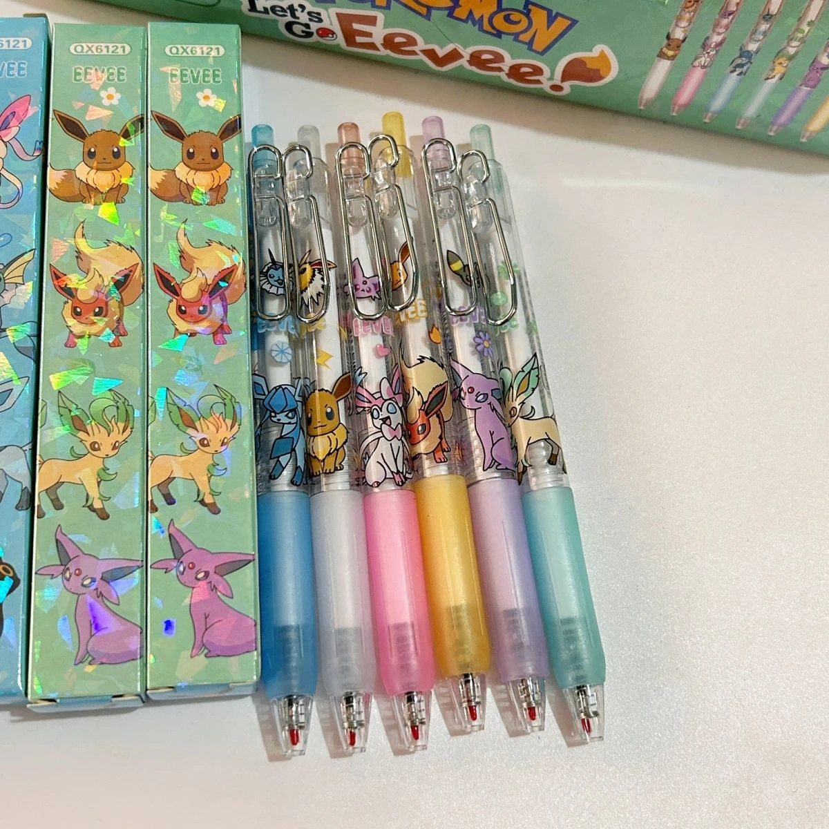 Pokemon Genuine Joint Cartoon Game PLATINUM Eevee F-tip Student Pen Special  Pen for Practice Calligraphy Stationery BirthdayGift - AliExpress