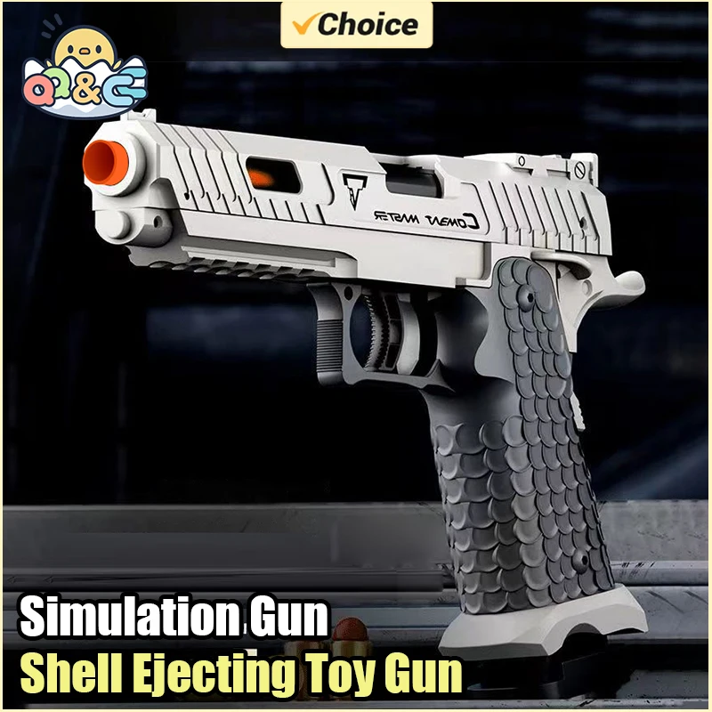 Soft Bullet Airsoft Pistol Toy Gun for Kids Outdoor Game