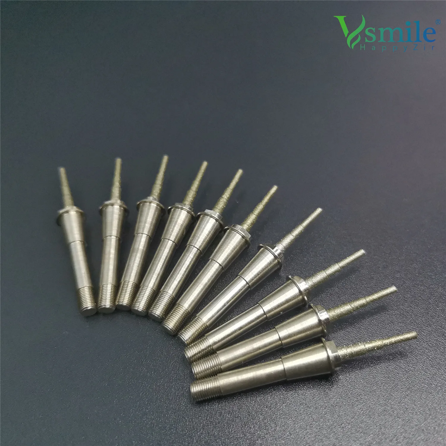 

Dental Laboratory Material Sirona Cerec MC XL Milling Burs Step Cylinder Pointed End-mill For Dental Lab Lithium Disilicate