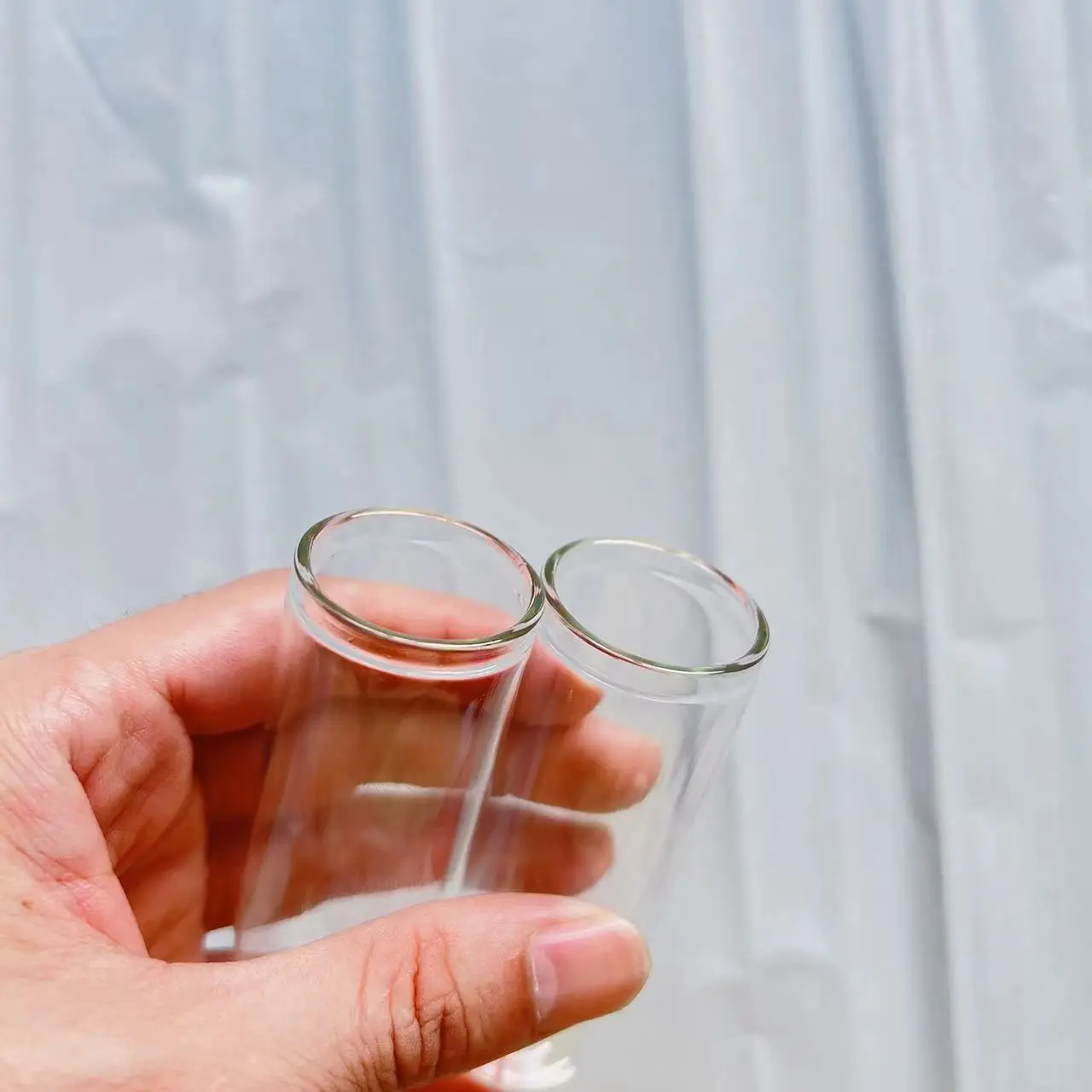 15 Pcs Glass tubes 20*30*80mm 40ml Glass bottle with Cork Lids Wishing bottles Glass Jars Spice Jars Test Tubes for Art Craft 3