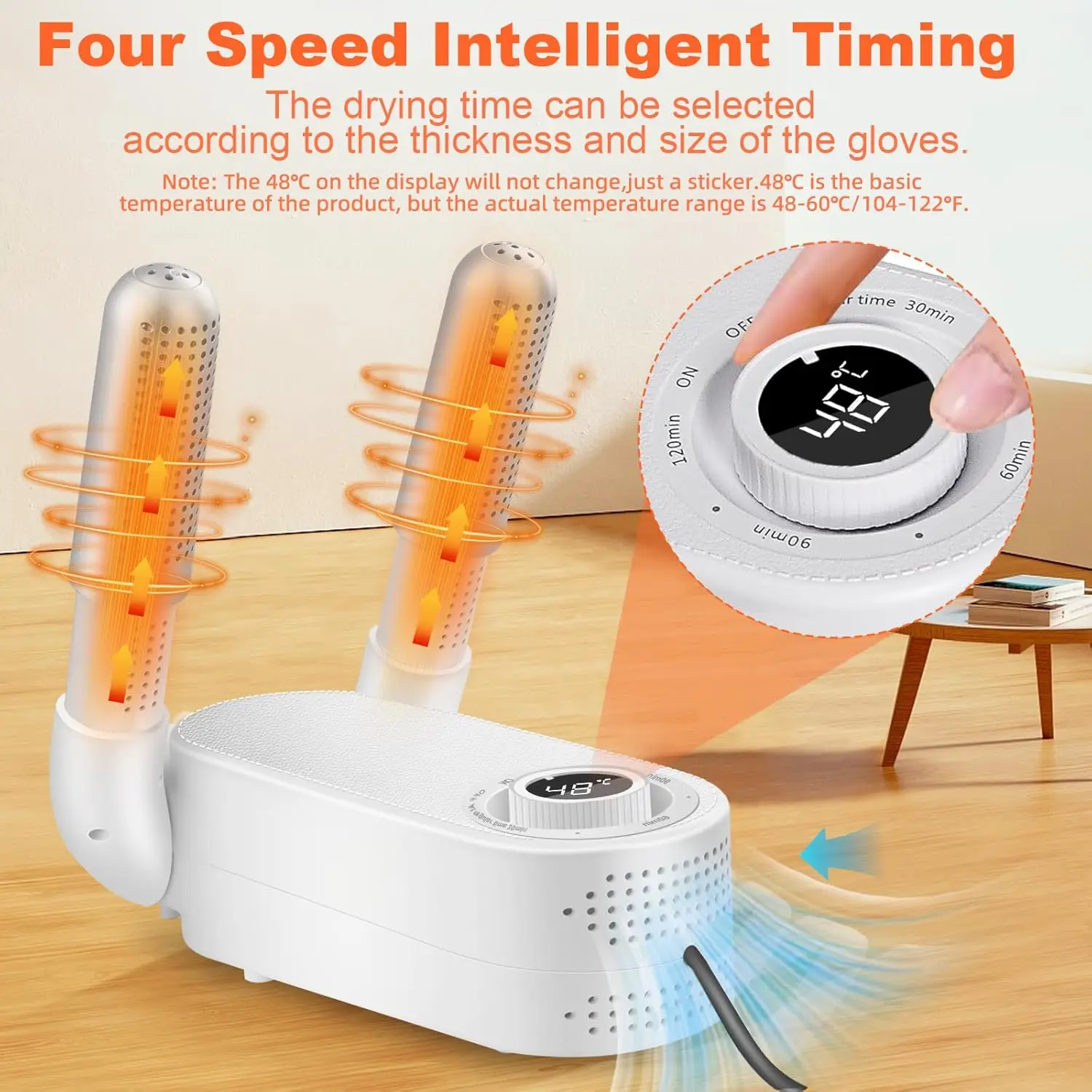 2025 New Boxing Glove Dryer,Boot Dryer & Boot Warmer , Foldable Design & Quick Drying Electric Punching Gloves Dryer 1