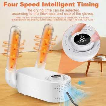 2025 New Boxing Glove Dryer,Boot Dryer & Boot Warmer , Foldable Design & Quick Drying Electric Punching Gloves Dryer 1
